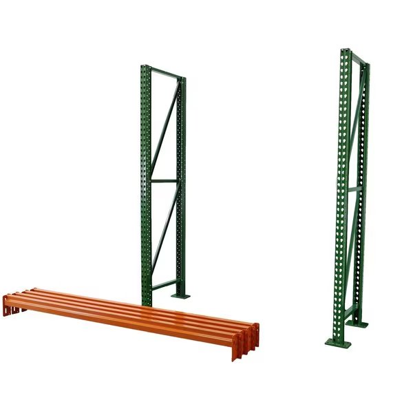 Eoslift Pallet Rack starter kit, 120 H, 144 L, 48 D., Eoslift, Mfr#: EPR12014448